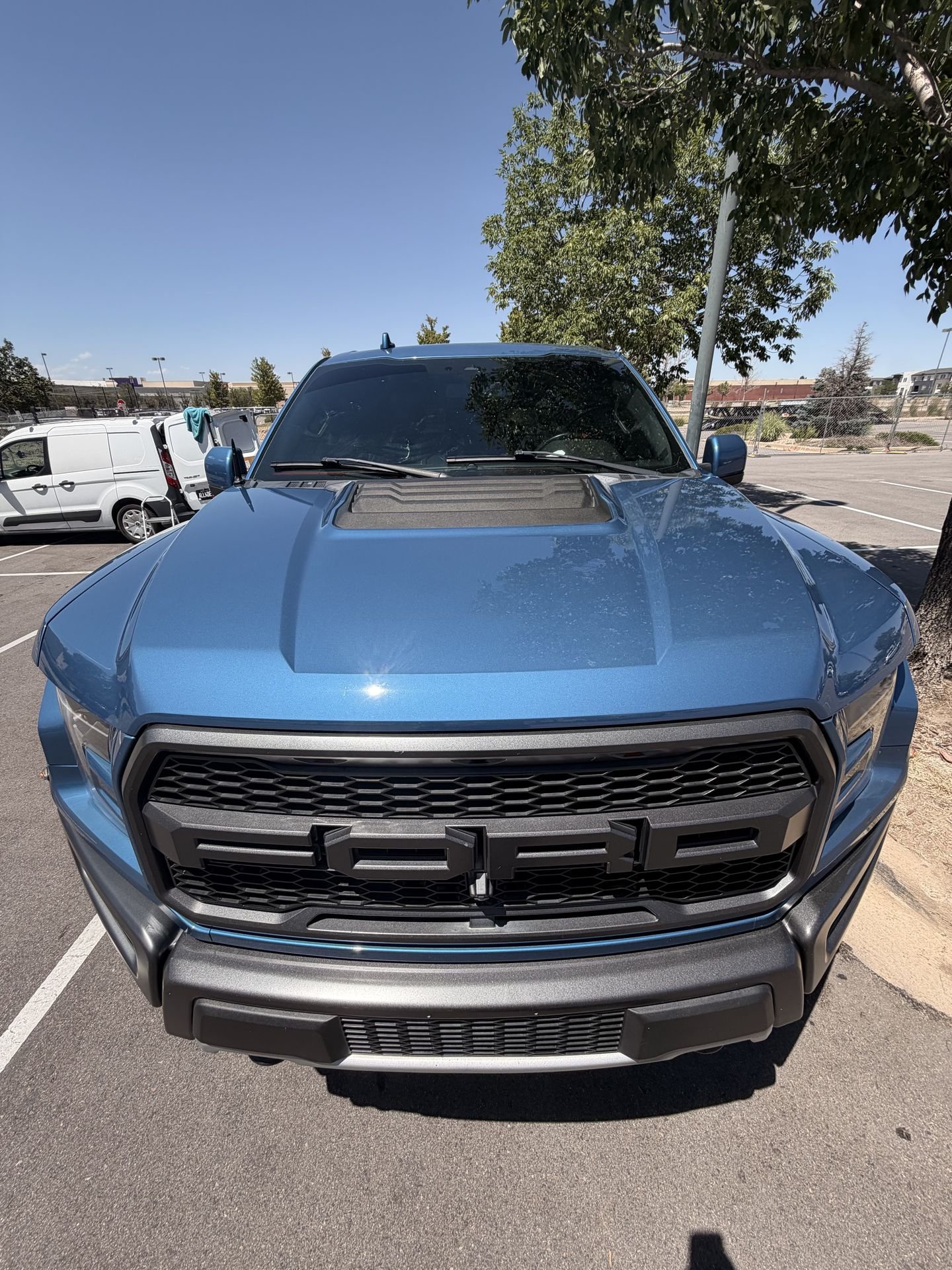 Ford Raptor after mobile detailing Denver