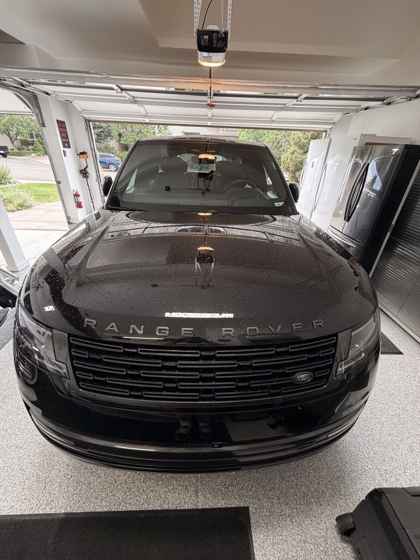 Range Rover before professional detailing Denver